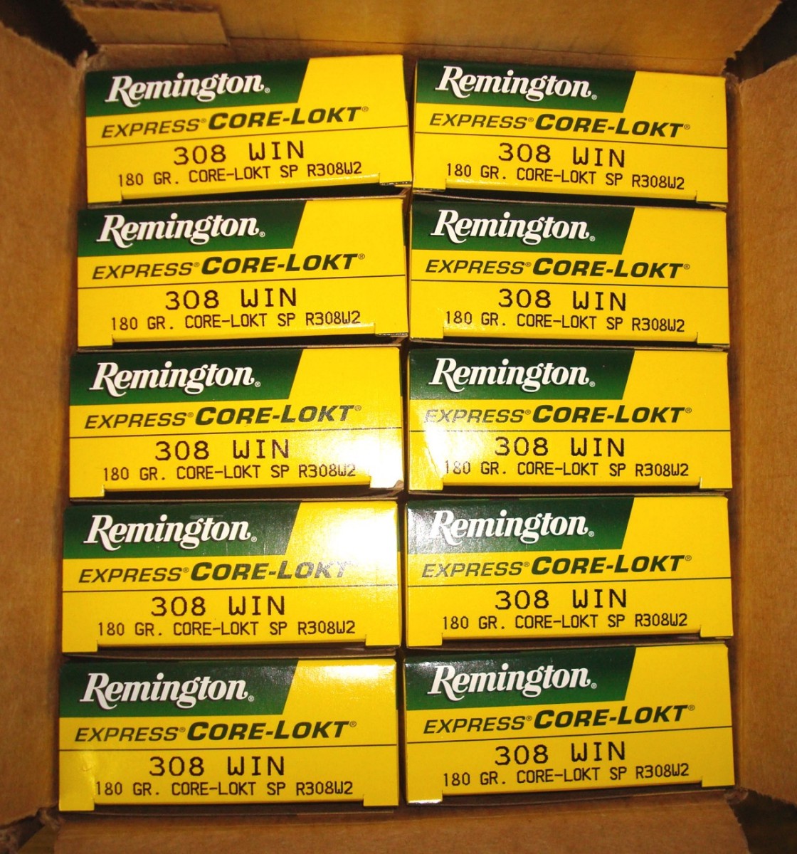 Remington - .308 FMJ Core Loct 180 gr - 20 Rounds Remington - .308 FMJ Core Loct 180 gr - 20 Rounds